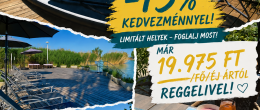 Last minute napok -15 % kedvezménnyel 